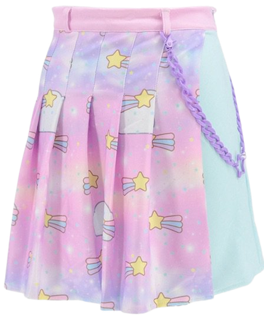 baby star chain skirt - in control clothing