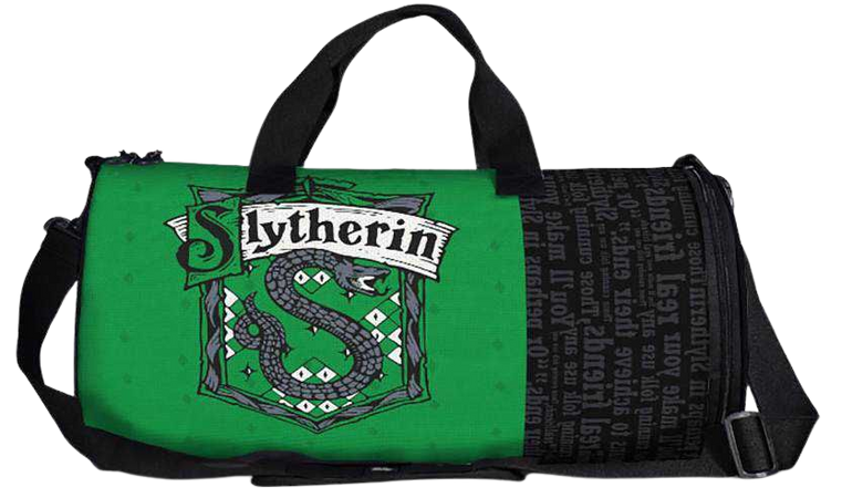 slytherin gym bag