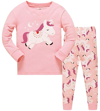 Amazon.com: Qzrnly Girls Pajamas Kids Toddler Girl Clothes Mermaid Pjs Set Christmas Toddler Clothes Sleepwear: Clothing