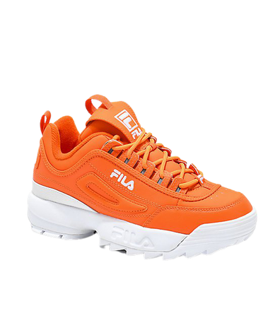 FILA Disruptor II Orange Shoes | Zumiez
