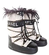 Vintage Chanel Ski boots