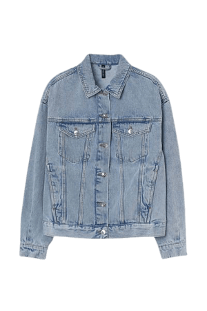 Denim Jacket - Light denim blue - Ladies | H&M US