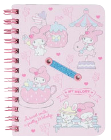 My Melody mini notebook