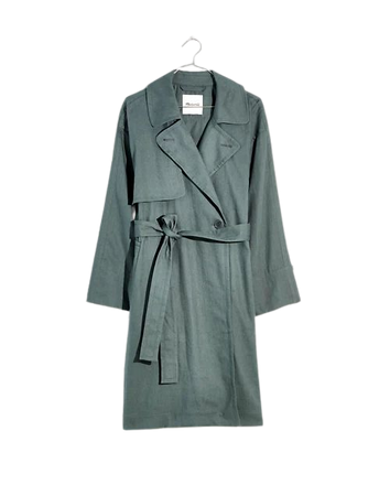Textural Trench Coat