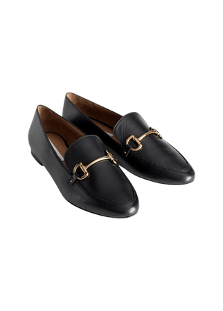 Equestrian Buckle Loafers - Black - Loafers - & Other Stories US