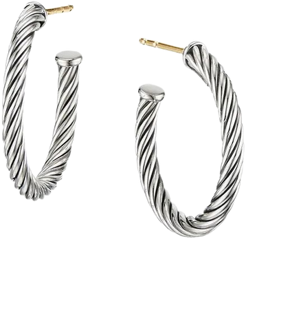 David Yurman Cable Hoop Earrings | Nordstrom