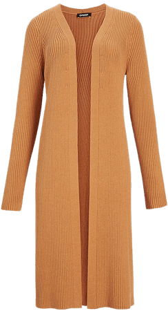 Ribbed Duster Sweater | Express