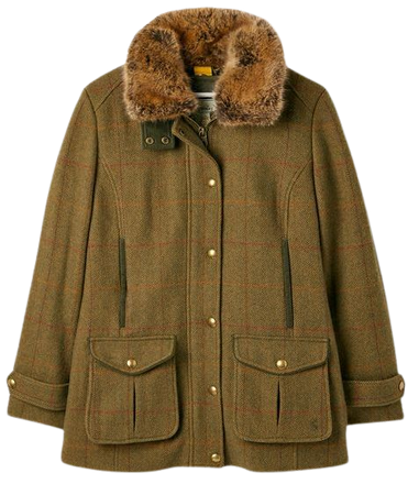 Fieldcoat luxe null Tweed Jacket With Removable Vest , Size US 6 | Joules US