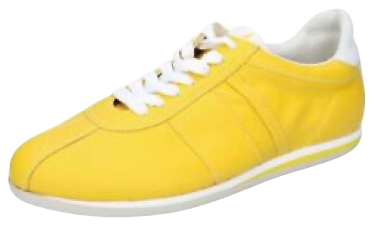 men’s yellow shoes
