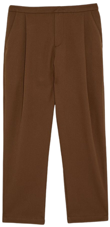 TEXTURED TROUSERS WITH PLEATS - Casual-TROUSERS-MAN | ZARA United Kingdom