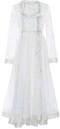 Long Sleeve A Line Dress by Etro | Moda Operandi