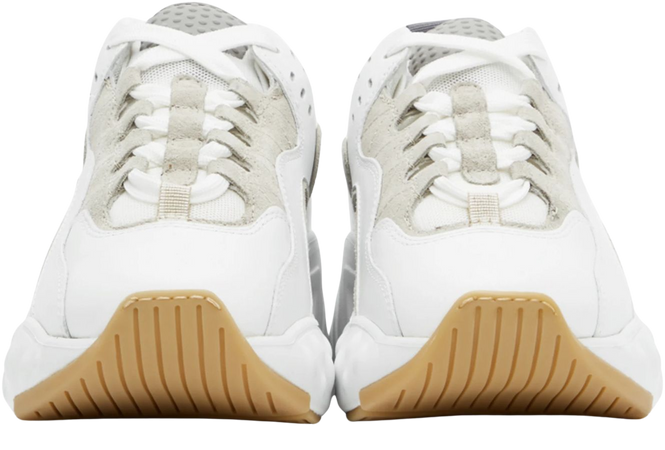 ACNE STUDIOS SSENSE Exclusive White Nappa Manhattan Sneakers