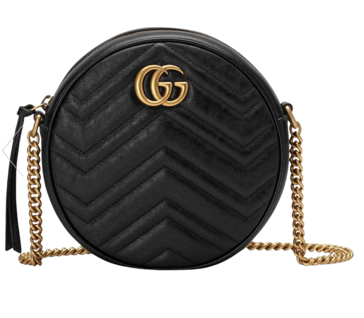 black gucci purse