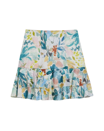 Tiered Mini Skirt With Slits – Ted Baker, United States