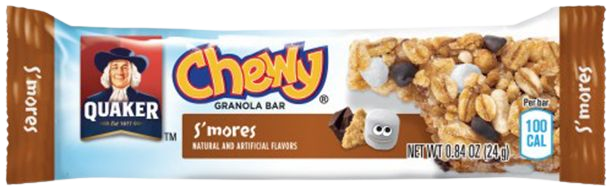 Quaker - Chewy Granola Bar - Low Fat Smores | Food Service Distribution | Commercial Foods