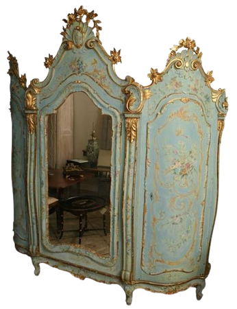 Vintage blue png filler furniture