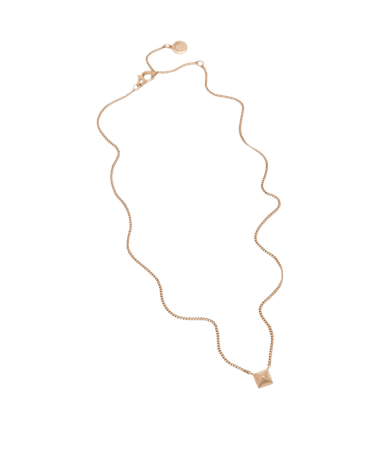 ALLSAINTS US: Womens Miri Pendant Necklace (warm_brass)