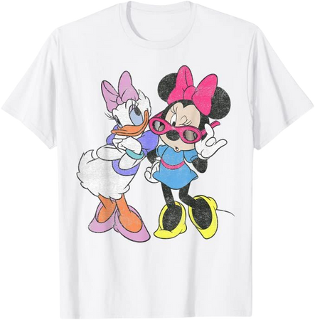 Disney Mickey And Friends Daisy & Minnie Fashion T-Shirt
