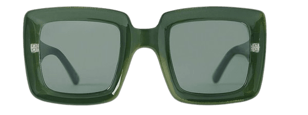 Big Retro Sunglasses Green | na-kd.com