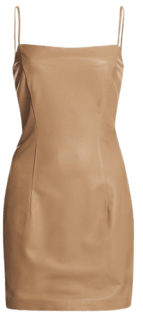 Leather Mini Dress By Zeynep Arçay | Moda Operandi