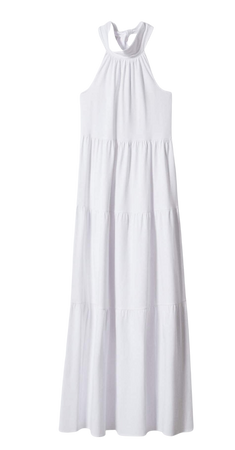 Mango white dress