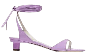 Scott Crinkled Patent-leather Sandals