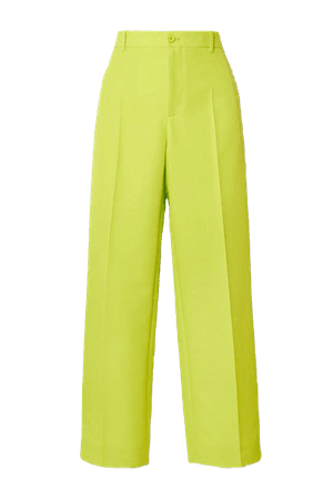 Balenciaga | Neon twill straight-leg pants | NET-A-PORTER.COM