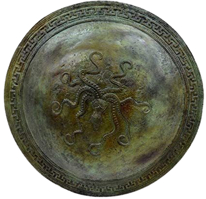 Bronze Shield Greek