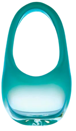 Glass Mini Swipe Bag - Turquoise – Coperni