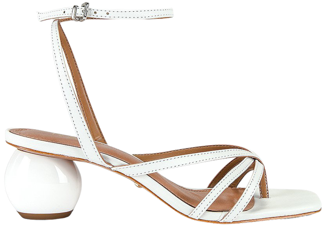 RAYE Horizon Heel in White | REVOLVE