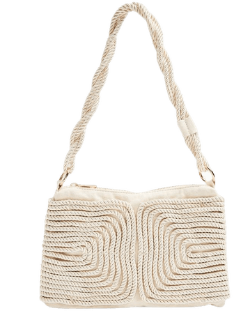 RIVA White Rope Shoulder Bag | Topshop
