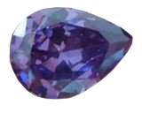 13x18mm 18.12ct Pear Shape Faceted Cut VVS Loose Gem AAA Natural Purple Amethyst
