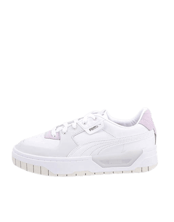 Puma Cali Dream sneakers in white and pink | ASOS
