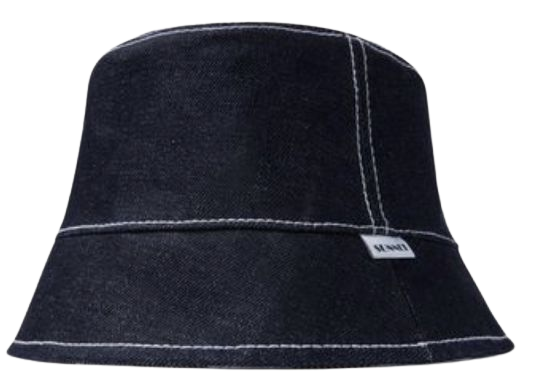 SUNNEI Women's Blue Reversible Bucket Hat / Denim