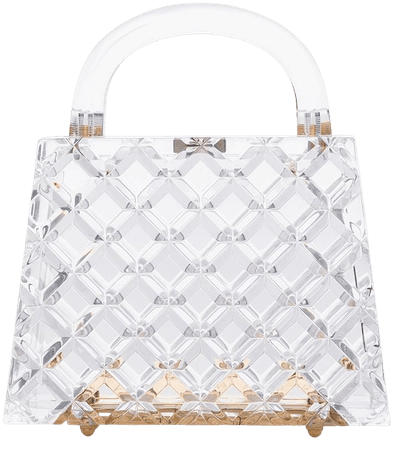 L’AFSHAR Eva diamond-pattern Mini Bag - Farfetch