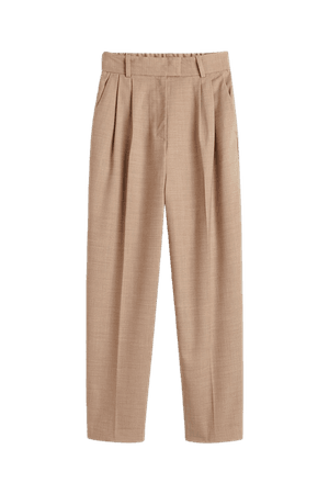 Ankle-length Pants - Beige - Ladies | H&M US