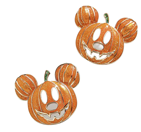 Mickey pumpkin earrings