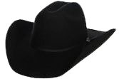 Cavender's Cowboy Collection 2X Black Wool Cowboy Hat | Cavender's