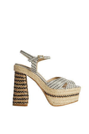 Espadrille Platform Sandal | Karen Millen