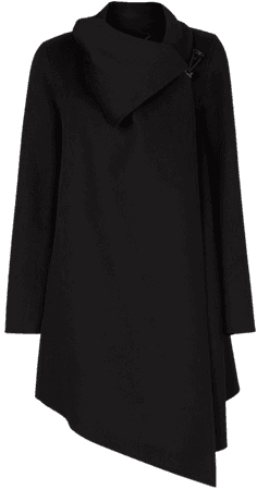 ALLSAINTS US: Womens Monument Eve Coat (black)
