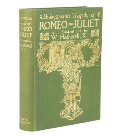 romeo and juliet book green