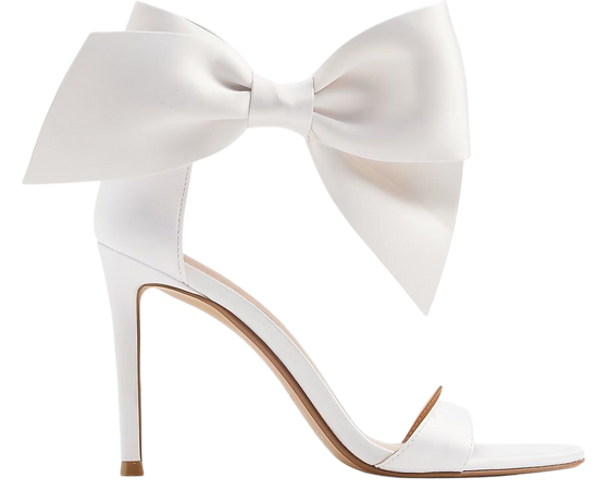 Bridal Bow Heeled Sandals | Express