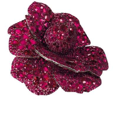 ruby rose brooch