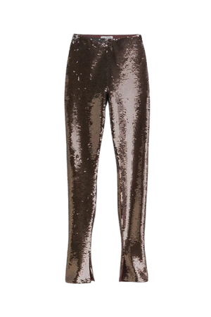 Sequined Leggings - Bronze-colored - Ladies | H&M US