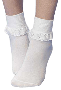 white lace socks - Google Search