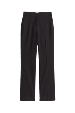 Creased Pants - Black - Ladies | H&M US