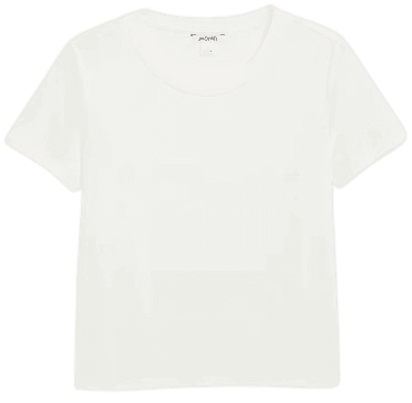 Soft t-shirt - White - T-shirts - Monki WW