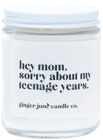 Ginger June Candle Co Hey Mom, Sorry Large Jar Candle | Nordstrom
