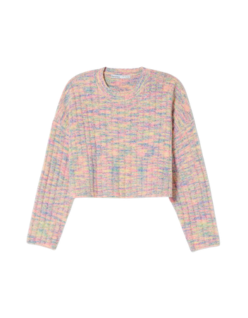 Space dye sweater - New - Woman | Bershka