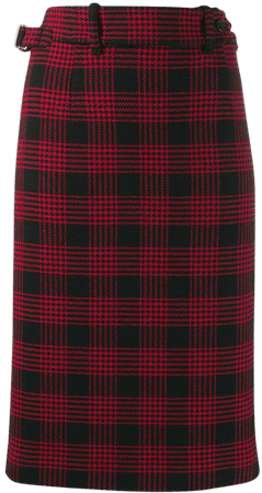 Red Valentino Glen Plaid pencil skirt $420 - Shop AW19 Online - Fast Delivery, Price